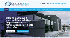 Desktop Screenshot of centralwestrefrigeration.com.au